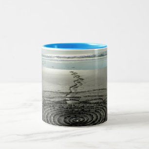 2 Couleurs Tasse #2 de cercle de sable