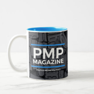 2 Couleurs Tasse 3 de magazine de PMP