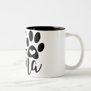 2 Couleurs Tasse à café à thème pour chien