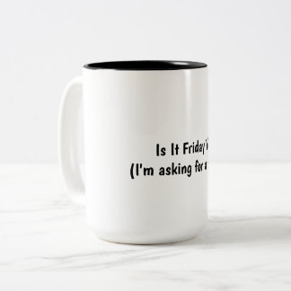 2 Couleurs Tasse à café avec humour