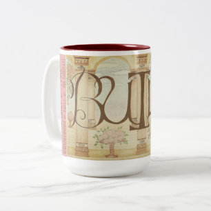 2 Couleurs Tasse à café BUILD (Rose)