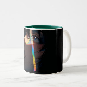 2 Couleurs Tasse à café Burning Ice Cube – Art de Feu & Glace