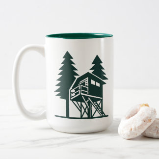 2 Couleurs Tasse à café Cabane de Gatesman