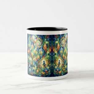 2 Couleurs Tasse à café Envoûtante - Atmosphère d'Amour