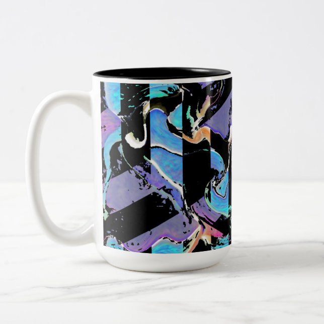 2 Couleurs Tasse à café hideuse (Gauche)
