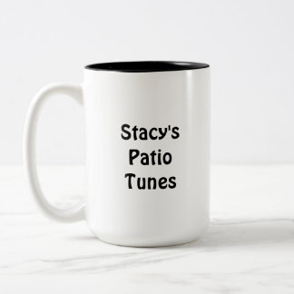 2 Couleurs Tasse à café Stacy's Patio Tunes