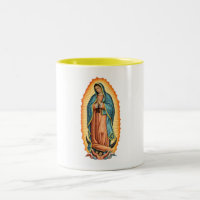 Tasse à café Vierge bénie de Guadalupe