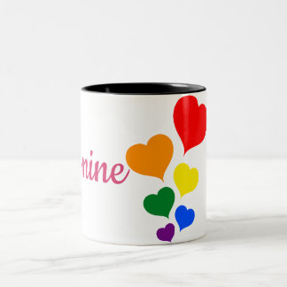 2 Couleurs Tasse à design unique