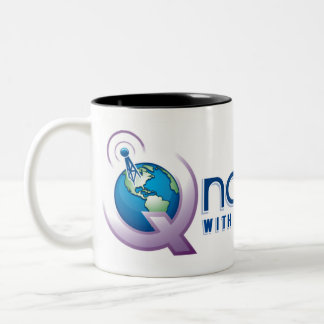2 Couleurs Tasse à deux tons de QNation.FM