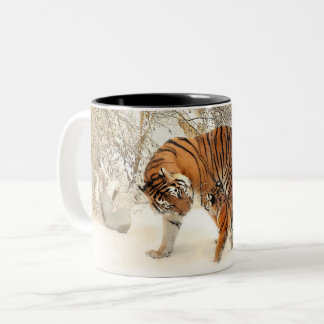 2 Couleurs Tasse à deux tons noire avec la copie de famille