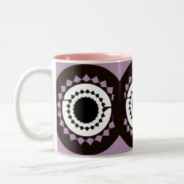 2 Couleurs Tasse à impression Mandala