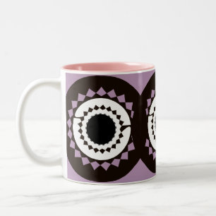 2 Couleurs Tasse à impression Mandala