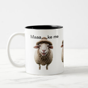 2 Couleurs Tasse à mouton