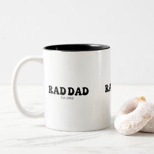 2 Couleurs Tasse à vin rétro Rad Papa Ét.
