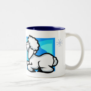2 Couleurs Tasse - agneau de vacances