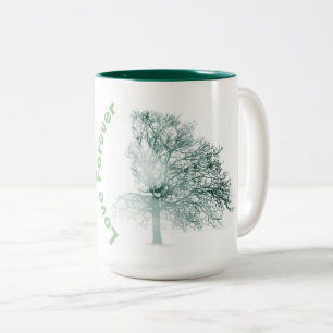 2 Couleurs Tasse Arbre Femmes