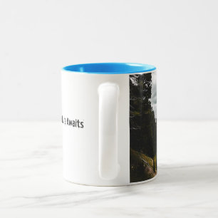 2 Couleurs Tasse Aventure Attend Paysage majestueux de mont