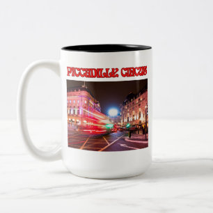 2 Couleurs Tasse bicolore Piccadilly Circus 15 oz.