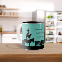 Tasse Bienvenue à la Ferme Drôle