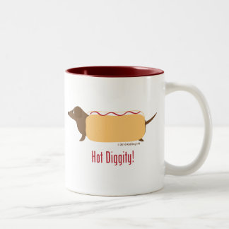2 Couleurs Tasse chaude de Diggity