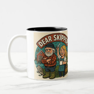2 Couleurs Tasse Cher Skipper