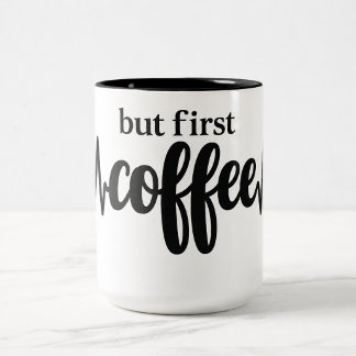 2 Couleurs Tasse Classique Mais D'abord Café pour les Amateur