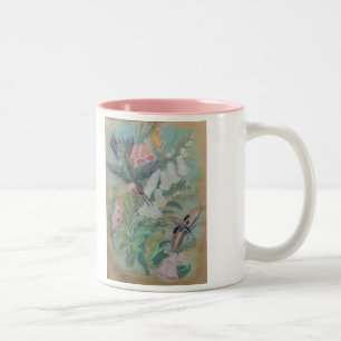 2 Couleurs Tasse - colibri et mite par NCBR