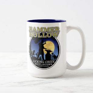 2 Couleurs Tasse creuse de marteau