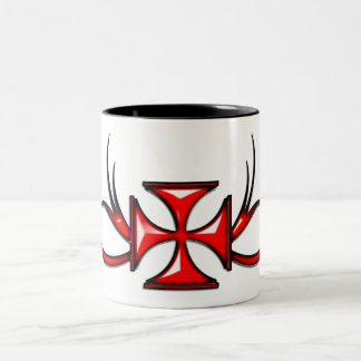2 Couleurs Tasse croisée de Templar