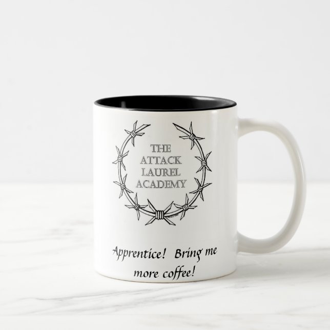 2 Couleurs Tasse d'académie de laurier d'attaque (Droit)