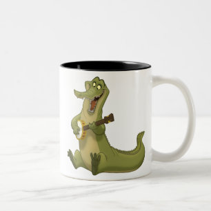 2 Couleurs Tasse d'alligator de Banjo-Strummin'