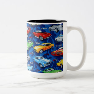 2 Couleurs Tasse d'amants de voiture de classiques de voiture