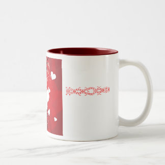 2 Couleurs Tasse d'amour - customisée