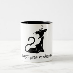 2 Couleurs Tasse d'amoureux des chats