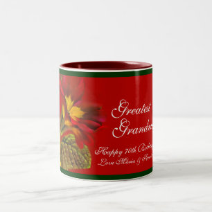 2 Couleurs Tasse d'anniversaire de la "plus grande