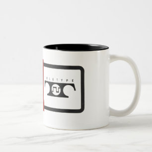 2 Couleurs Tasse de 1962 salut Telepal (rouge)