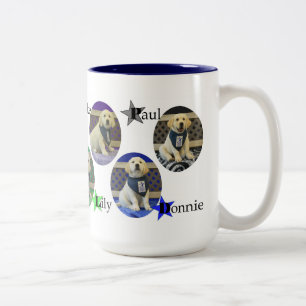 2 Couleurs Tasse de bandanna d'ordures de bravoure