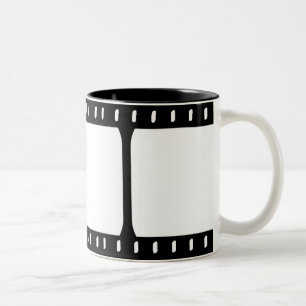 2 Couleurs Tasse de bande de film de photo