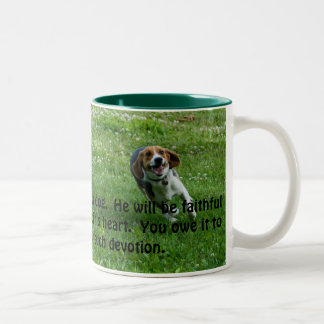 2 Couleurs Tasse de beagle