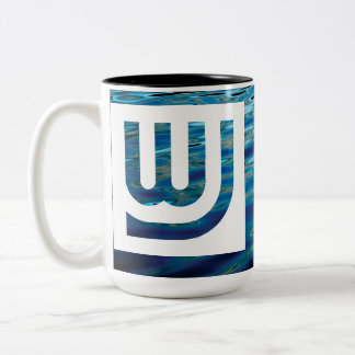 2 Couleurs Tasse de bleu de Wtr de voyage de WJ
