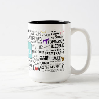 2 Couleurs Tasse de Blissville Childfree (2-Toned)