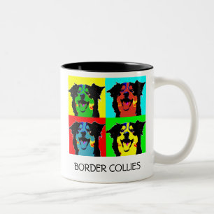 2 Couleurs Tasse de border collie de bruit