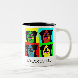 2 Couleurs Tasse de border collie de bruit