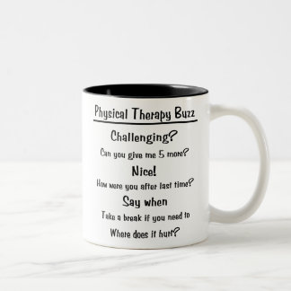 2 Couleurs Tasse de bourdonnement de physiothérapie