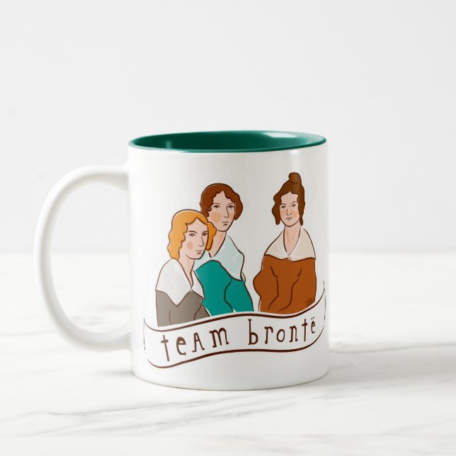 2 Couleurs Tasse de Bronte d'équipe (Gauche)