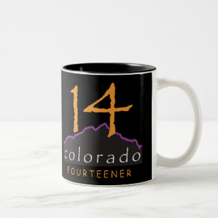 2 Couleurs Tasse de café 14er distinctive