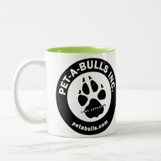 2 Couleurs Tasse de café à deux tons d'Animal-UN-Taureaux