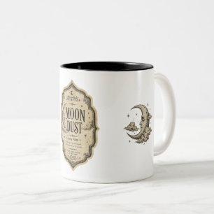 2 Couleurs Tasse de café avec étiquette de potion d'apothicai