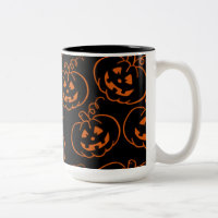 Tasse de café citrouilles Jack-O-Lantern Halloween