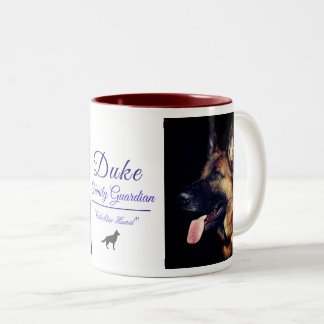 2 Couleurs Tasse de café commémorative de cadeau d'animal